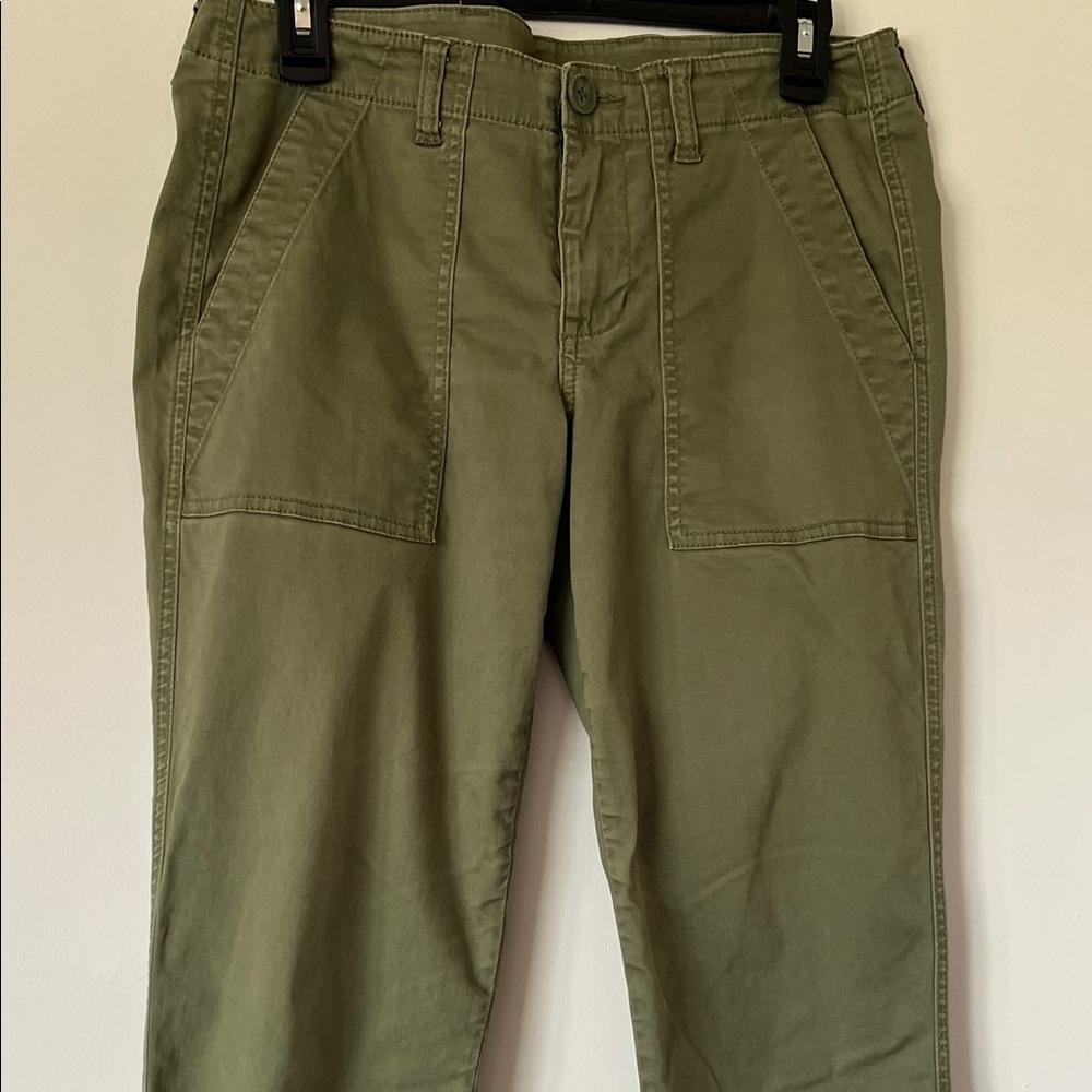Green joggers